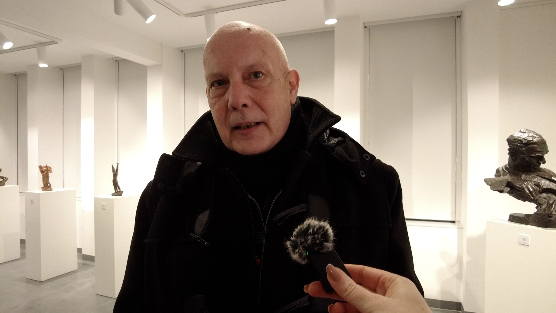 Božidar Pejković, voditelj Studio Galerije Antuna Augustinčića